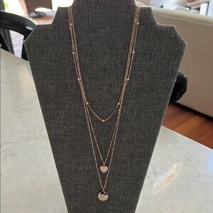 Elegant Gold Layered Necklace
